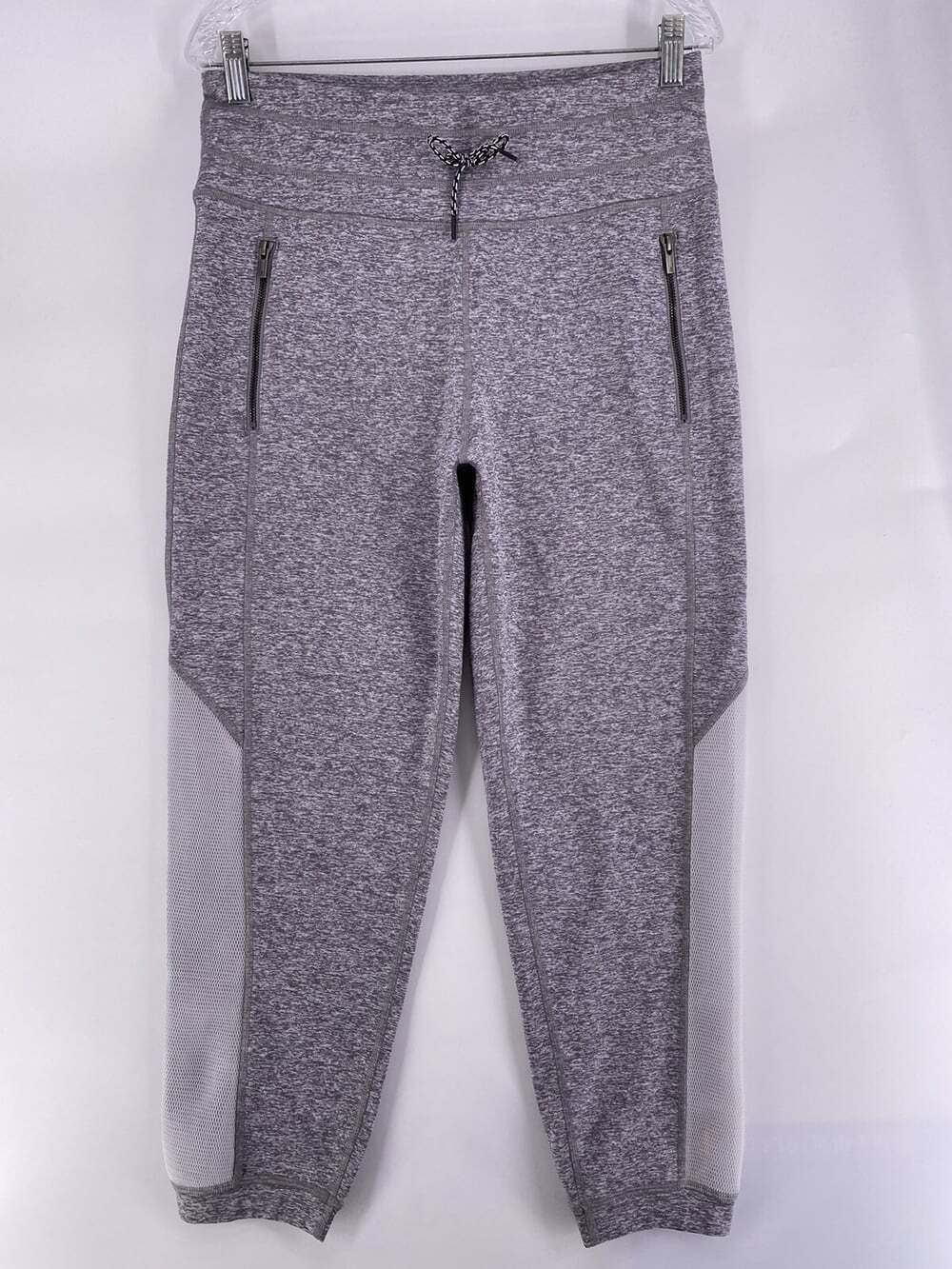 Lucy Women’s Size Medium Gray High Waisted Jogger Sweatpants